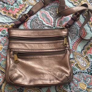 Fossil Explorer Crossbody - Pewter